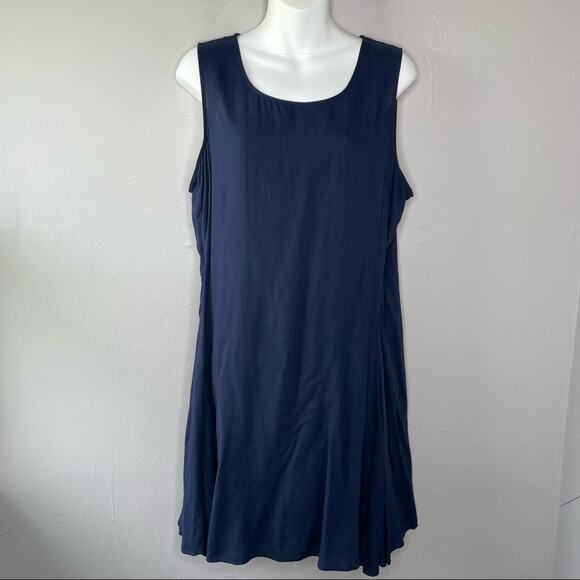 SPLENDID Mini Dress Size Large Swing Summer Coastal Nautical Beachy Vacation - Picture 1 of 7